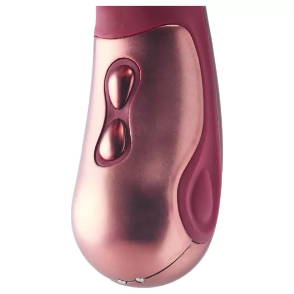 Dinky Jimmy K. Duo - klitorisvibrator med arm - genopladelig - rød