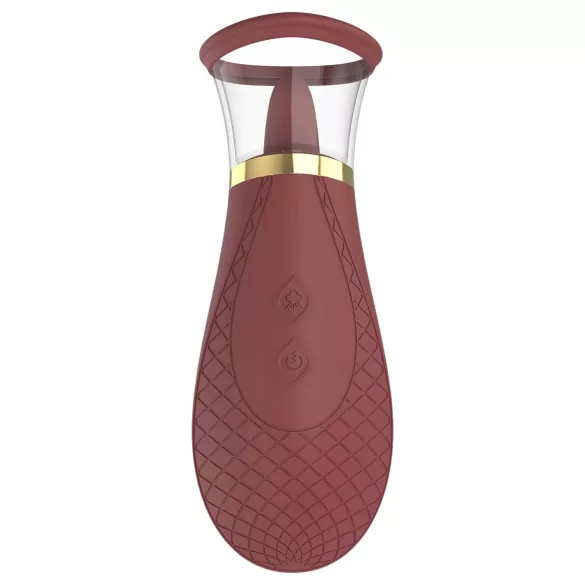 Dreamtoys Roxy - klitorisvibrator med sugefunktion - rød