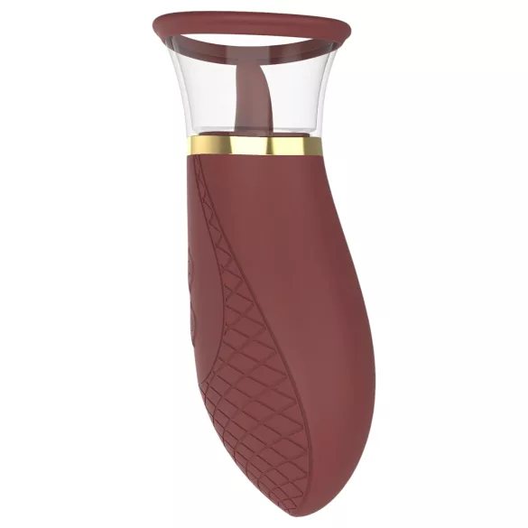 Dreamtoys Roxy - klitorisvibrator med sugefunktion - rød