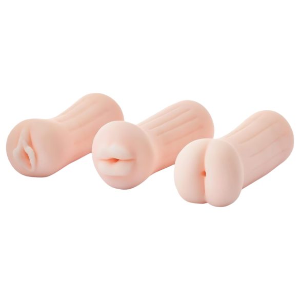 The Girl Next Door Tina - realistisk masturbatorsæt (natur)