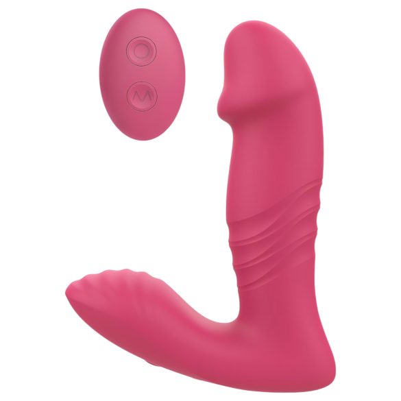 Dreamtoys - Trådløs, bærbar stødvibrator (pink)