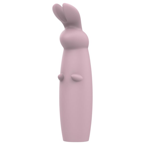 Nude Hazel - klitorisvibrator med kaninører - genopladelig - lilla
