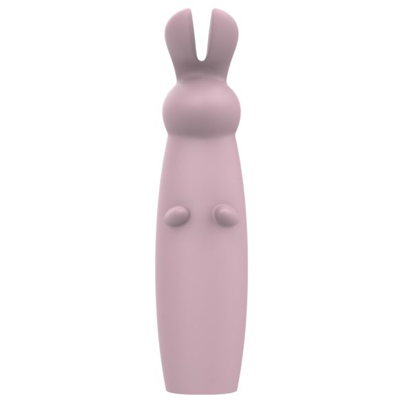 Nude Hazel - klitorisvibrator med kaninører - genopladelig - lilla