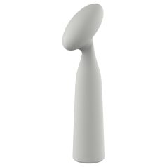 Nude Luna - mini wand vibrator - genopladelig - grå
