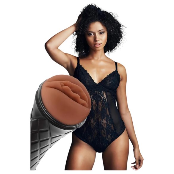 The Girl Next Door Marly - realistisk onaniprodukt med vagina - brun