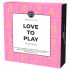Pleasure Box Love to Play - vibratorsæt - 6 dele - pink/lilla