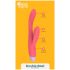 Dreamtoys - G-punkts vibrator med klitorisarm - rød