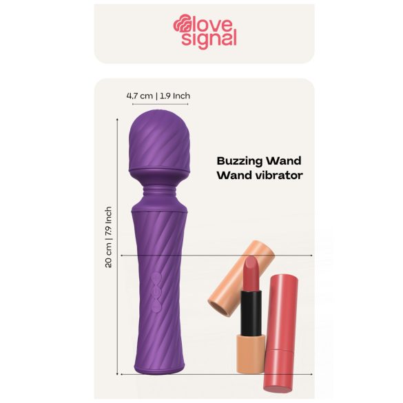 Dreamtoys - vibrator massager - lilla
