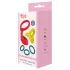 Dreamtoys Love Signal - penissring-sæt (flerfarvet)
