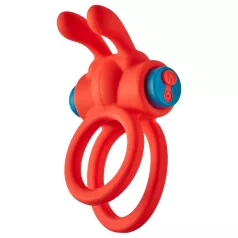 Dreamtoys Love Signal - vibrerende penisring (rød)