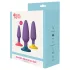 Dreamtoys Love Signal - anal plug sæt (lilla)