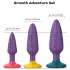 Dreamtoys Love Signal - anal plug sæt (lilla)