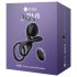 Snail Vibe Jovi - penisring og parvibrator - sort