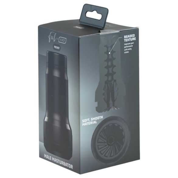 Kiiroo Feel Pocket - lomme onaniprodukt (sort)