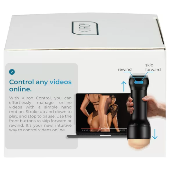 Kiiroo Control - vibrationsadapter (sort)