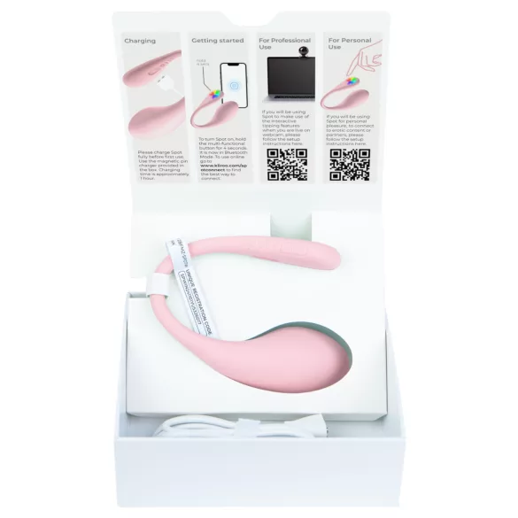 Kiiroo Spot - vibrerende æg - pink