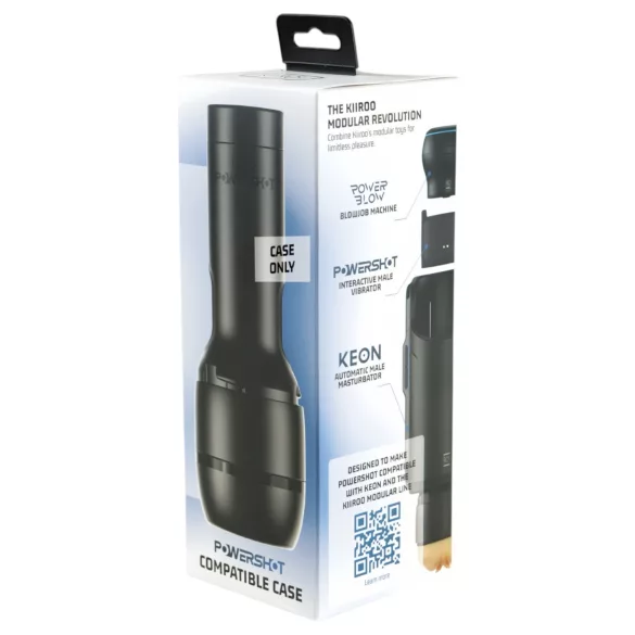 Kiiroo PowerShot kompatibel masturbatorhylster (sort)