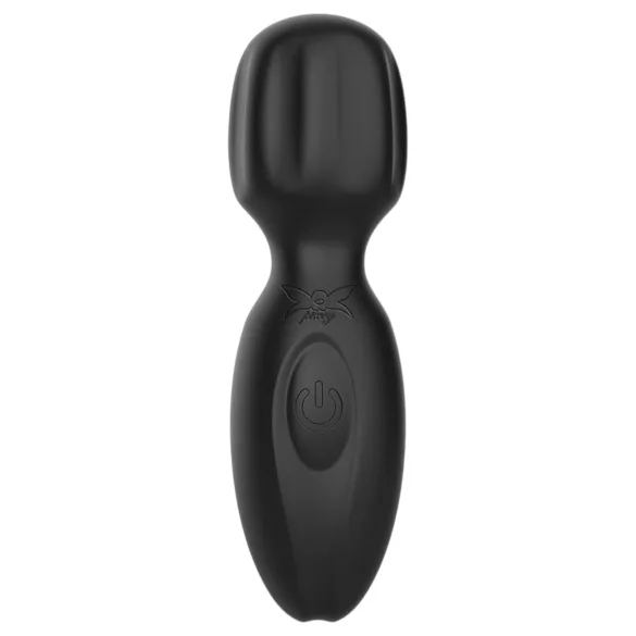 Pixey 2GO - genopladelig mini-massager vibrator (sort)