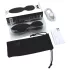 Pixey 2GO - genopladelig mini-massager vibrator (sort)