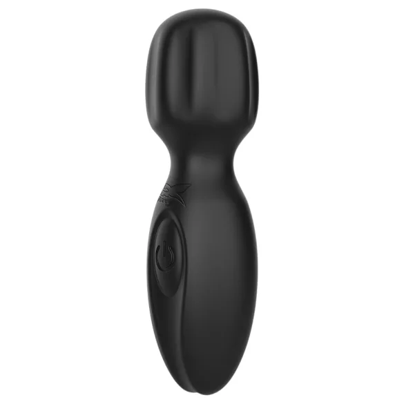 Pixey 2GO - genopladelig mini-massager vibrator (sort)