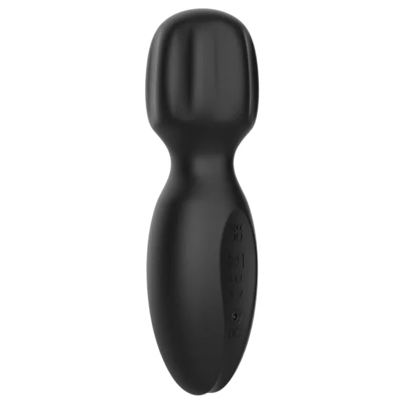 Pixey 2GO - genopladelig mini-massager vibrator (sort)