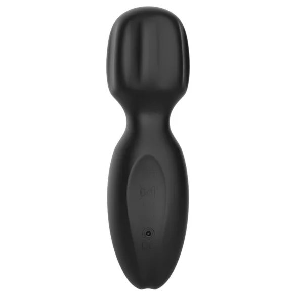 Pixey 2GO - genopladelig mini-massager vibrator (sort)