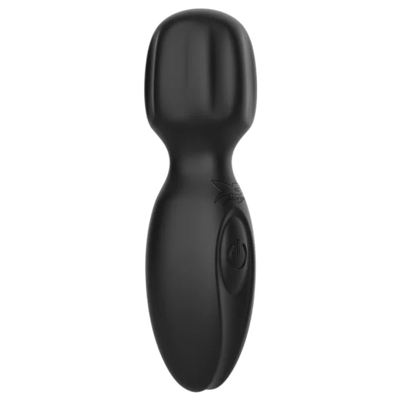 Pixey 2GO - genopladelig mini-massager vibrator (sort)