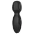 Pixey 2GO - genopladelig mini-massager vibrator (sort)