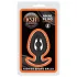Kiotos - silikone analplug med dilator S (sort)