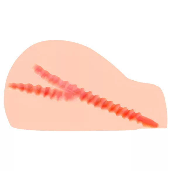 Kokos Juliana - realistisk torso-masturbator (naturfarvet)