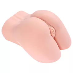   Kokos Hera - realistisk torso-onanidukke med vagina og anus (hudfarvet)