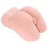 Kokos Hera - realistisk torso-onanidukke med vagina og anus (hudfarvet)