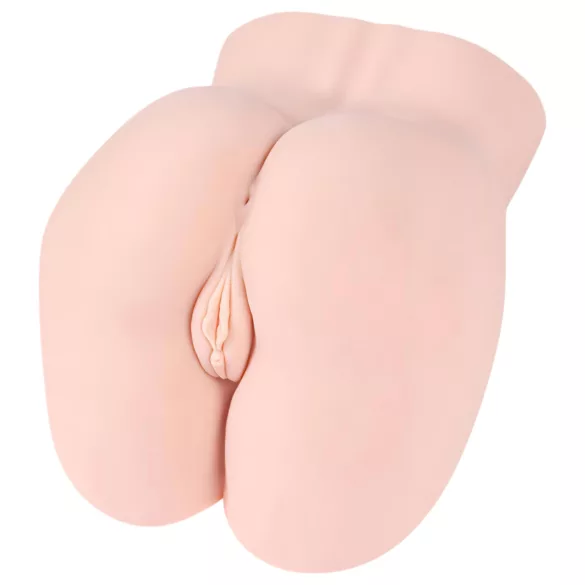Kokos Hera - realistisk torso-onanidukke med vagina og anus (hudfarvet)