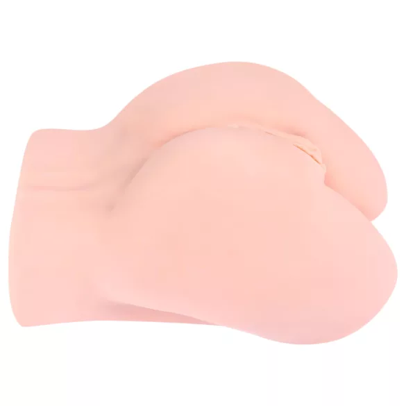 Kokos Hera - realistisk torso-onanidukke med vagina og anus (hudfarvet)