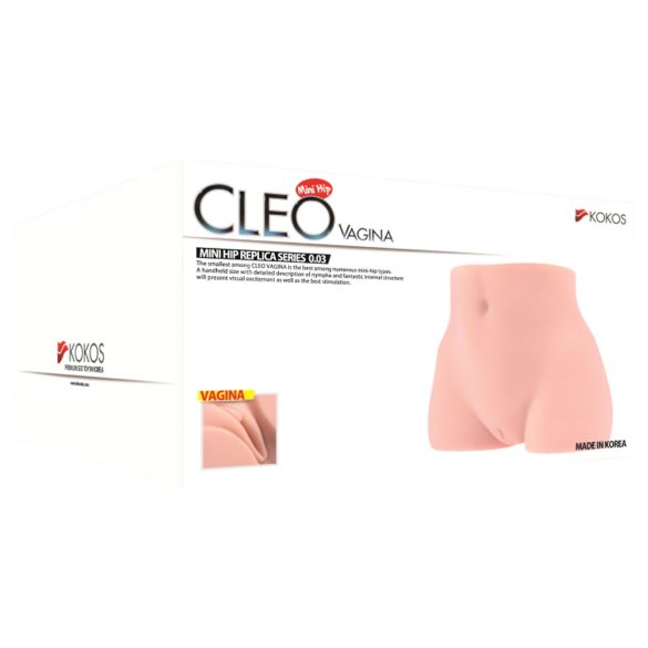 Kokos Cleo - realistisk masturbator torso - natur
