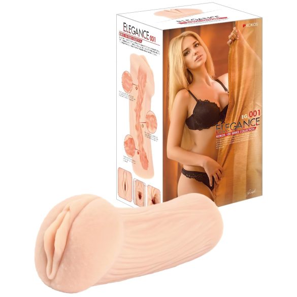Kokos Elegance 01 - realistisk masturbator vagina - natur