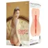 Kokos Onahole 001 XL - livagtig kunstig vagina-masturbator (naturfarvet)