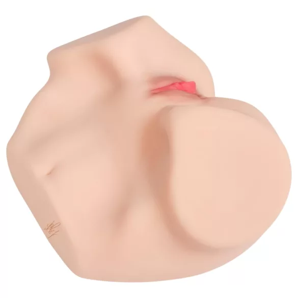Kokos Maria - naturtro torso-onani­vagina og numse (hudfarvet)
