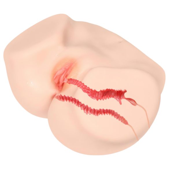 Kokos Vanilla 004 - livagtig torso masturbator (natur)