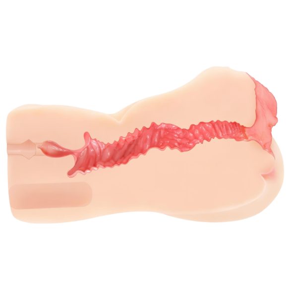 Kokos Onahole 004 - masturbator - dobbelt lag - kunstig vagina - natur