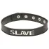 X-Play Slave - halsbånd til bondage - justerbar - sort