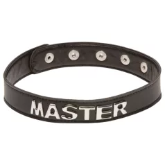X-Play Master - bdsm halsbånd - sort