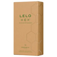 LELO Hex Organic - kondomer - økologisk latex - 12 stk