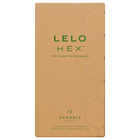 LELO Hex Organic - styrkekondomer (12 stk.)