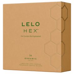 LELO Hex Organic - kondom - økologisk latex - 36 stk