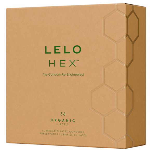 LELO Hex Organic - Luksus Kondomer (36 stk)