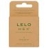 LELO Hex Organic - stærk kondom (3 stk)