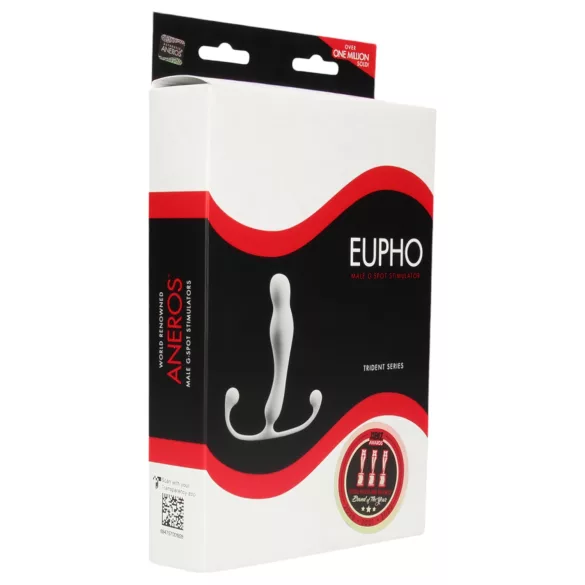 Aneros Eupho Trident - prostata-dildo (hvid)