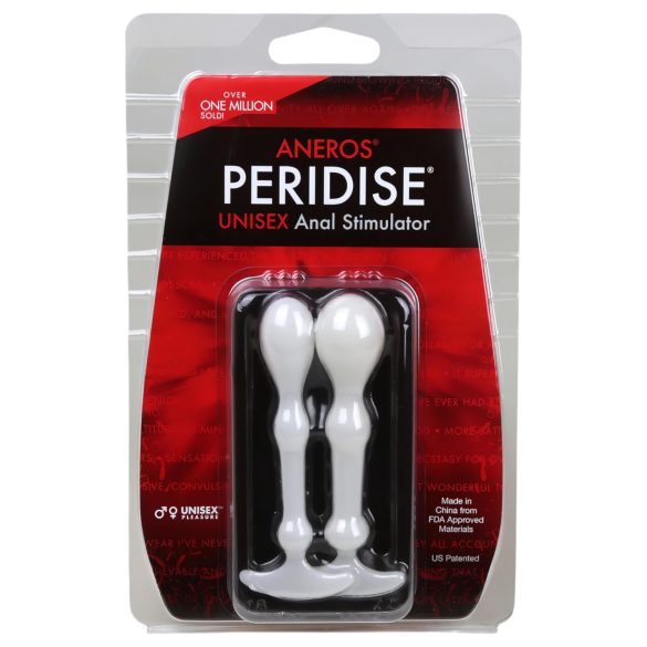 Aneros Peridise - Anal Dildo Sæt - 2 stk (hvid)