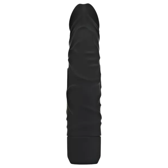 Get Real - vibrator med realistisk form - silikone - sort